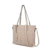 Bolso shopper de rafia Dirmania